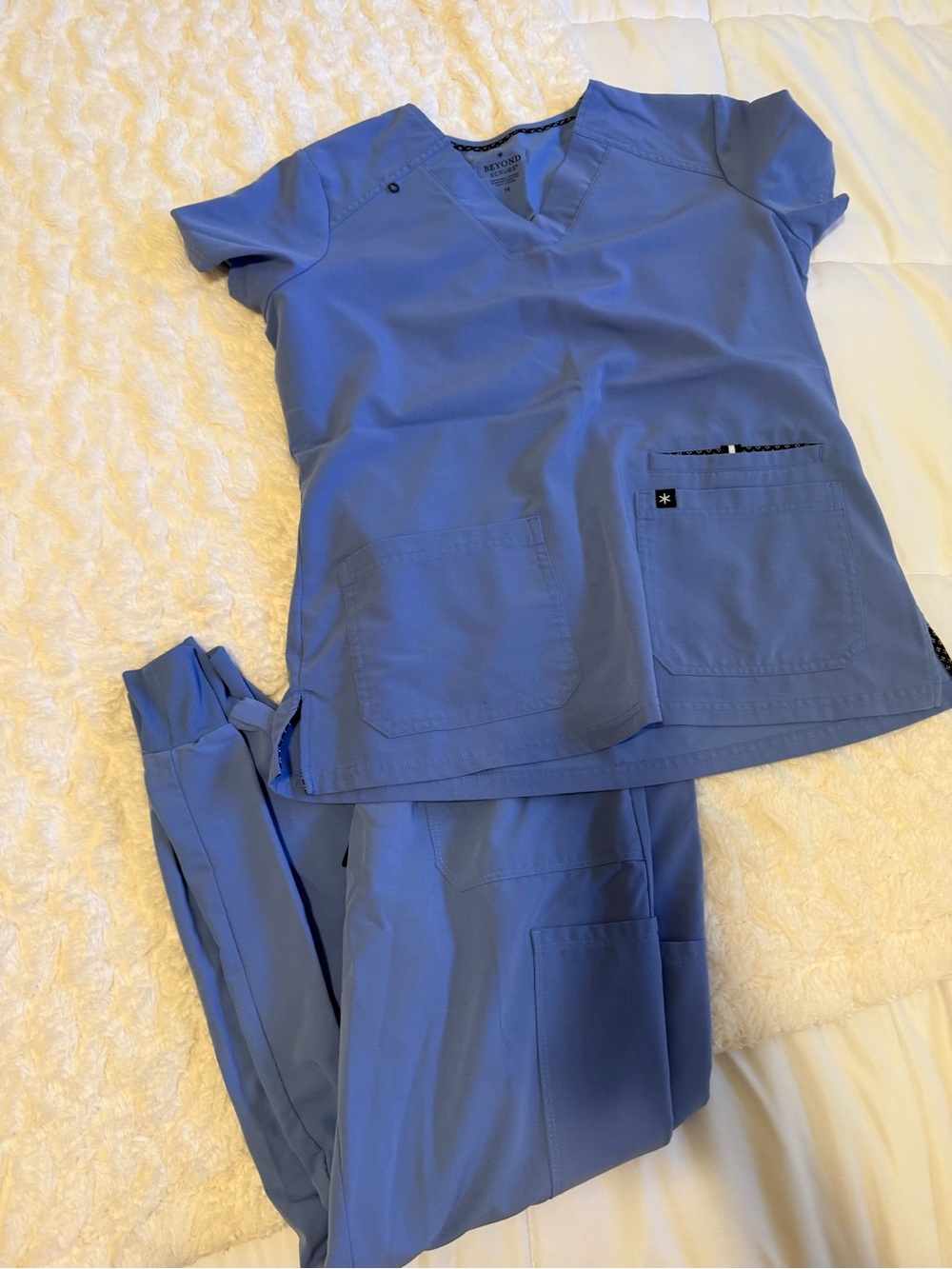 Unbranded Women’s Blue Utility Jogger Scrub Pants